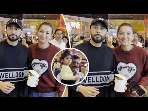 Gauahar Khan पति Zaid Darbar के साथ छुट्टियां मनाकर वापस लौटी, पैप्स से पूछा मुंबई का हालचाल