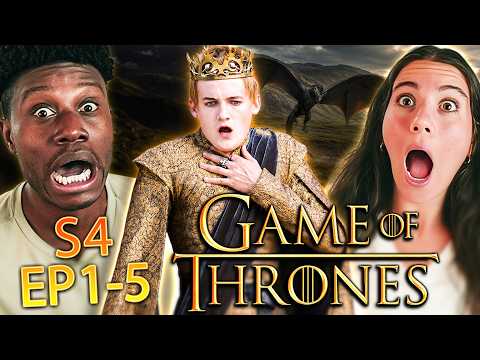Game of Thrones Season 4 Episodes 1, 2, 3, 4 & 5 Reaction – First Time Watching – Review