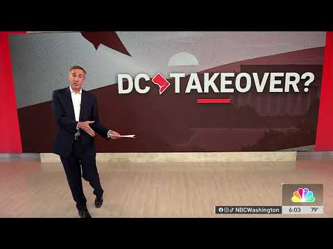 YouTube video thumbnail: DOGE Staffer Attacked in DC, Trump Threatens to Federalize City