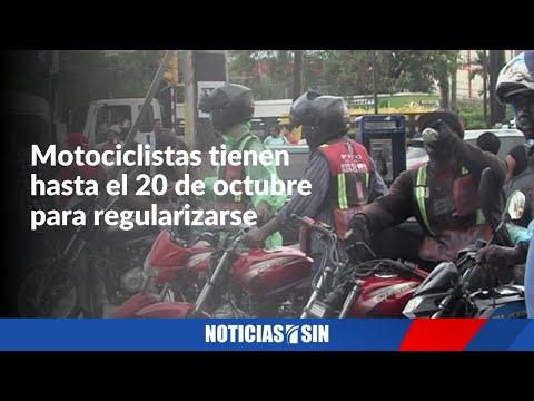 Gobierno va tras motocicletas sin documentos