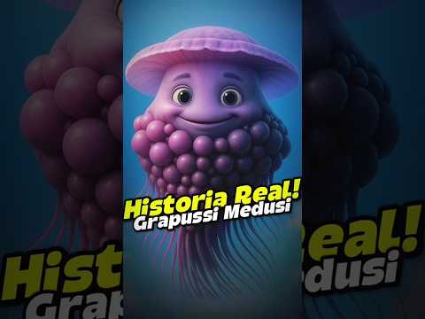 A Historia de Grapussi Medusi!🐙🍇#brainrot