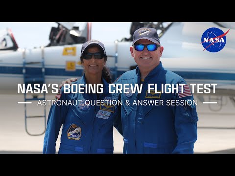 NASA’s Boeing Crew Flight Test Astronaut Question and Answer Session