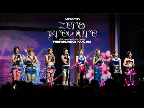 #BINI: ‘Zero Pressure’ at #BINIVerseWorldTour2025Dubai Performance Fancam