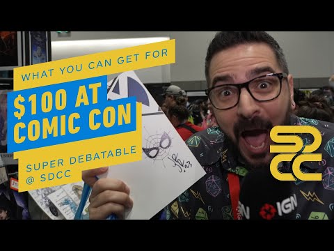 You’ll Never Believe What $100 Got Us At SDCC | Comic Con 2023