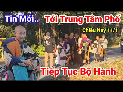 Chiều 11/1 Thầy Minh Tuệ Cùng 7 Sư Tiếp Tục Di Chuyển Qua Trung Tâm Phố Tại Thái Lan.. Quá Tốt Đẹp