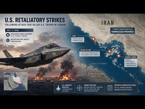 U.S. Retaliatory Strikes Following the Jordan Attack | Live Coverage & Analysis