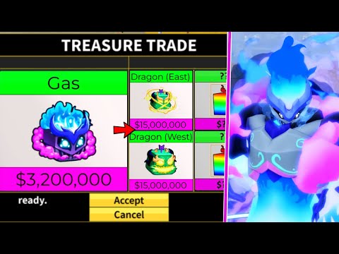 True Value of Gas! Blox Fruits Trading Dragon Rework Update