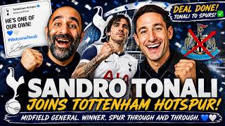 DAVID ORNSTEIN HAS DONE IT AGAIN! | Sandro Tonali Joins Tottenham Hotspur Football Club for £100m