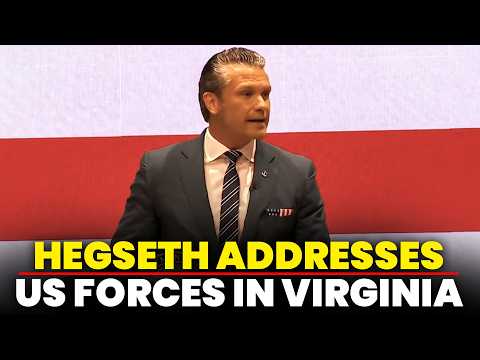 LIVE: Defense Secretary Pete Hegseth Delivers State of the Force Address At Quantico, Virginia | USA