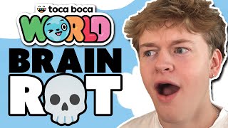 Toca Boca Babysitter Brain Rot??? 💀 Reacting to your Toca Boca World Videos