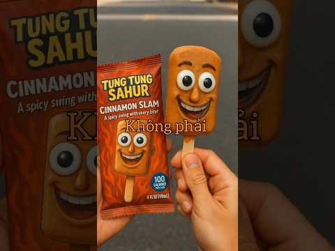 Tung tung sahur hình cây kem, tung tung sahur kẹo dẻo hay tung tung sahur bằng gỗ mới là đẹp nhất