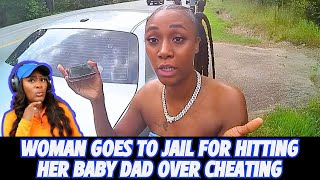 Woman Arrested For Hitting Baby Daddy Over Cheating