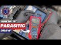Testing Parasitic Draw in Cars