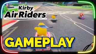 Full City Trial in Kirby Air Riders! (Gamescom Gameplay)
