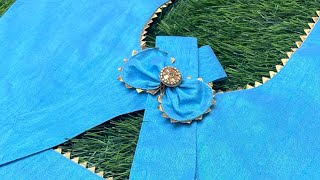 New Blouse Back Neck design Cutting and stitching