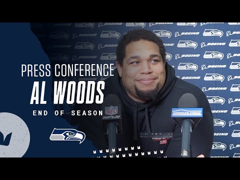 Al Woods Seahawks End of Season Press Conference - January 10 video clip