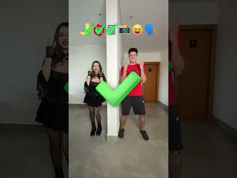 DESAFIO DA TELEPATIA COM MINHA NOVA NAMORADA! #shorts