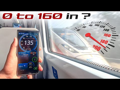 Namo Bharat RRTS 0 to 160 Crazy Acceleration 🔥India's Fastest Train