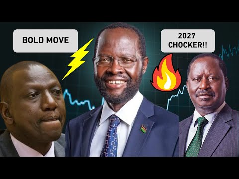 STATE HOUSE IN PANIC! Anyang' Nyongo EARTHQUAKE SPEECH LEAVES RUTO HELPLESS as RAILA MAKES BOLD MOVE