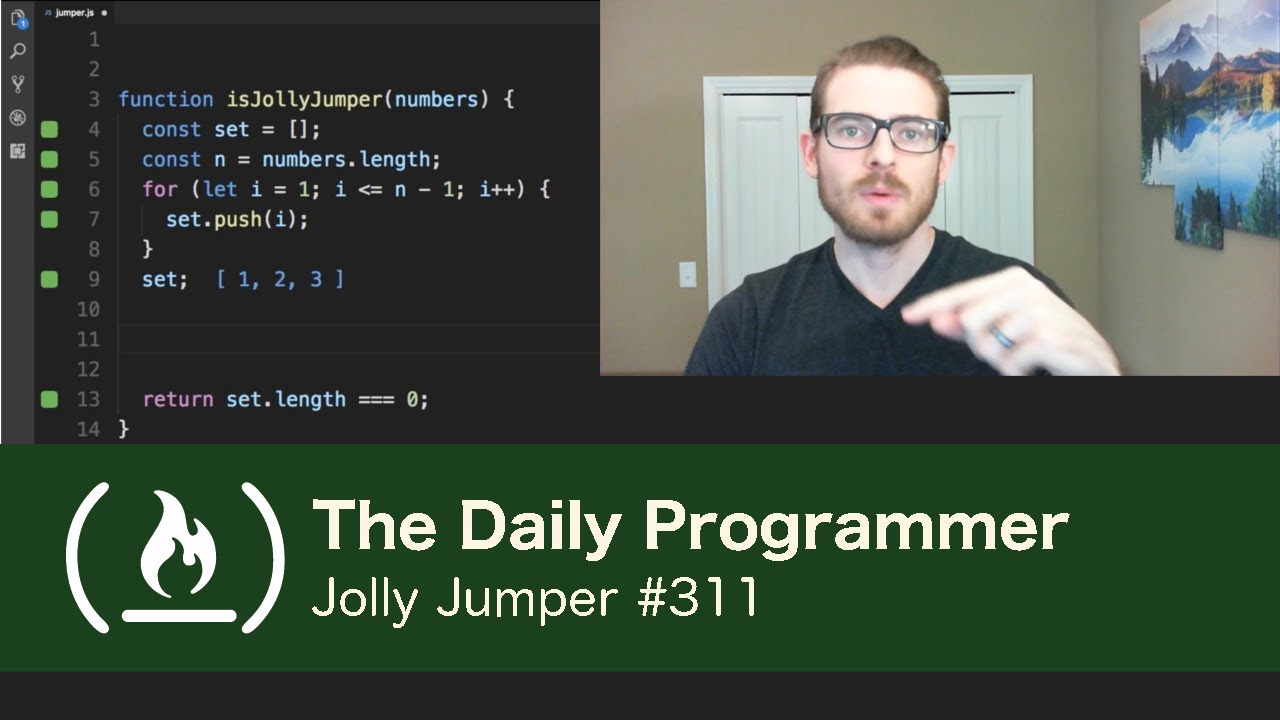 Jolly Jumper - The Daily Programmer #311