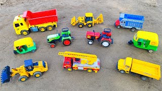 Mini Tractor Trolley Videos | Tractor JCB Video | JCB Video | Parking Video | Jcb 5cx ‎@toyforchild 
