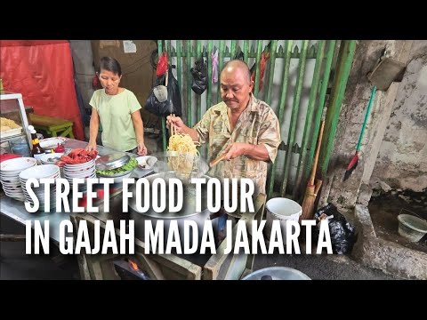 JAKARTA Street Food Tour in GAJAH MADA