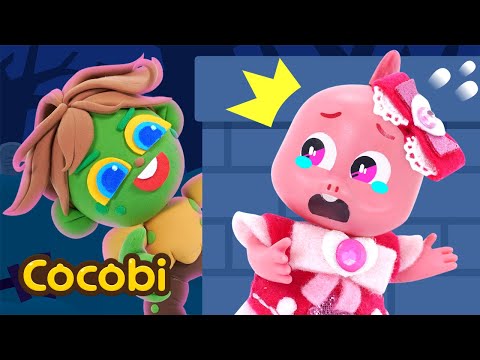 Green Zombie Chases the Pink Princess! + More BEST Fun Songs for Kids | Cocobi Nursery Rhymes