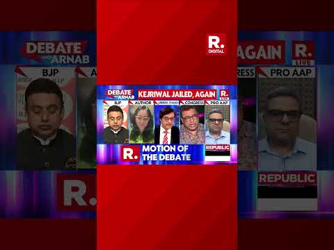 Should Jailed Delhi CM Arvind Kejriwal Give Up His Position? | Debate With Arnab
