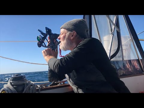 Taking Sextant Readings on the Journey from St. John’s, Newfoundland
to Kristiansand, Norway