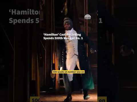 'Hamilton' Cast Recording Spends 500th Week at No. 1