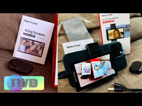 Vloggers Newmowa selfie monitor screen Yt Tik Insta