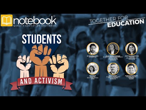 Notebook | Webinar | Together For Education | Ep 168 | Students and Activism