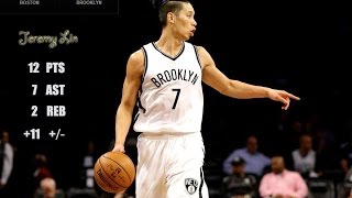 林書豪 Jeremy Lin's Offense & Defense Highlights 2016-10-14 NBA Preseason  Celtics VS Nets