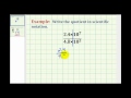 Dividing Numbers and Scientific Notation