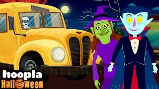 Spooky Funny Crazy Night 👻🚎 Scary Halloween Songs For Kids | Hoopla Halloween