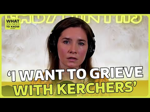 Amanda Knox on her kid's 'jail' game and wanting to meet Meredith Kercher's family | WNTK | ITV News
