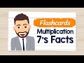 Mastering 7's Multiplication Facts with Flashcards