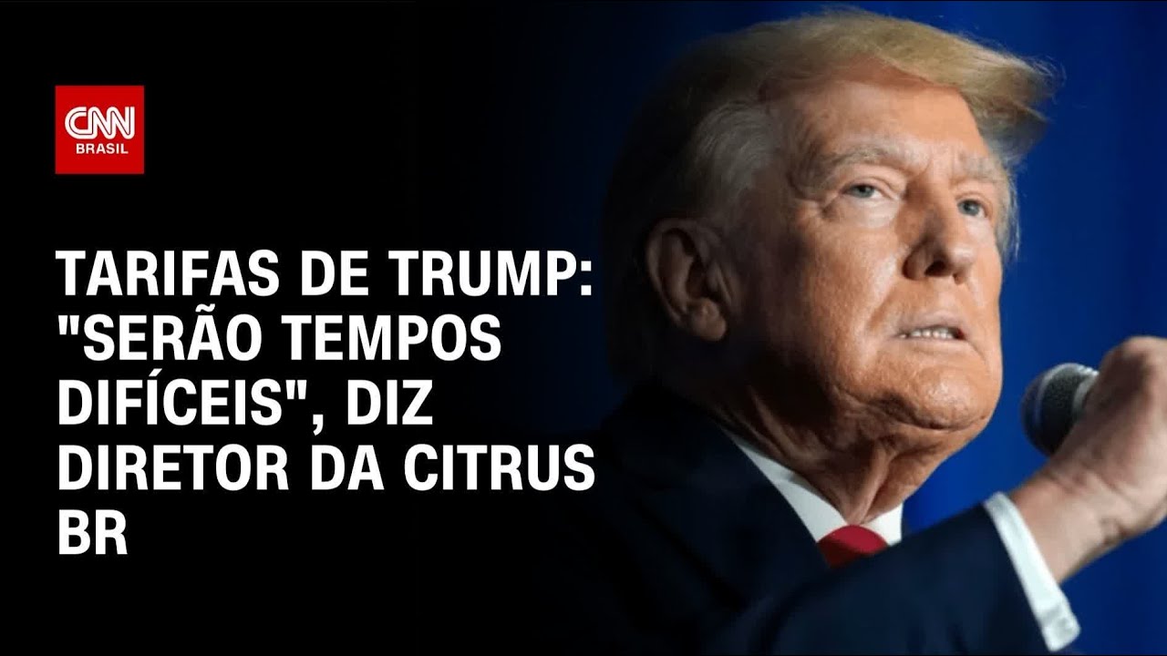 Serão tempos difíceis afirma especialista caso tarifas de Trump sejam efetivadas | LIVE CNN