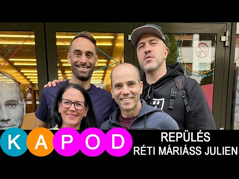 ZOMBIKAT ÉS KÉZIGRÁNÁTOT NEM ENGEDÜNK FEL A GÉPRE - Réti Máriáss Julien pilóta
