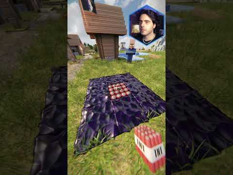 Ultra Realistic TNT Cannon in Minecraft RTX