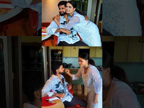 Shreyash iyer celebrating raksha Bandhan with our sister ๐ค #shreyasiyer #cricket #rakshabandhan #rr