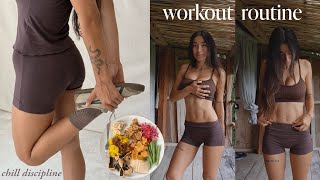 my fitness glow up and how I’m maintaining it | gentle discipline