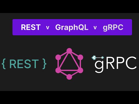 REST v GraphQL v gRPC | API Design