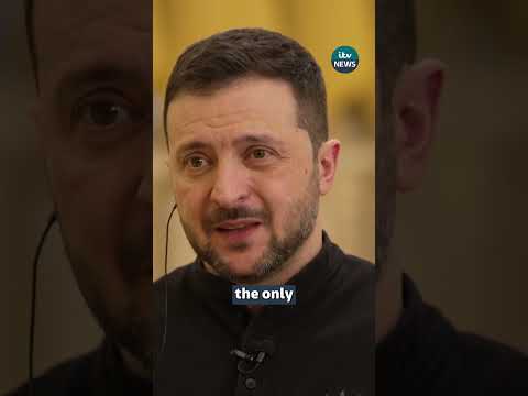 'Putin will never stop however long he lives' Zelenskyy tells ITV News | ITV News