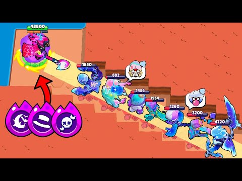 MORTIS'S NEW HYPERCHARGE vs UNLUCKIEST NOOBS!| Brawl Stars Funny Moments & Glitches & Fails #1374