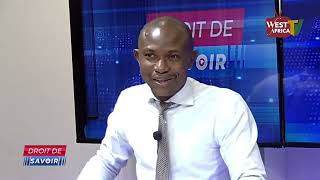 DROIT DE SAVOIR AVEC Ibrahima Bah DU 14 AOUT 2025 SUR WEST AFRICA TV