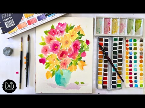 The SECRET to VIBRANT Watercolors you MUST KNOW - explore my new paint set (& unique 15% off code!)