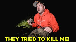 (THEY TRIED TO KILL ME!) The Night I NEARLY DIED in the HAUNTED SATANIC CULT FOREST CAMPING ALONE