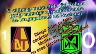 NI EL CALOR DEL FÚTBOL DE TOLIMA DERRITIO EL HIELO DE LOS JUGADORES VERDOLAGAS