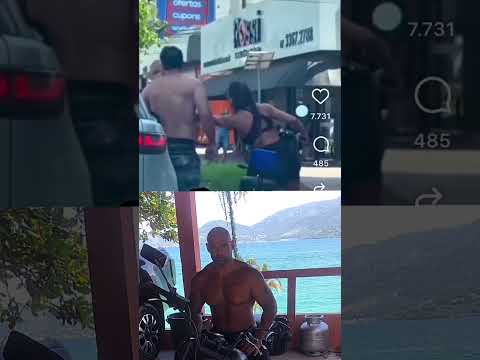 Como reagir, briga na rua moto